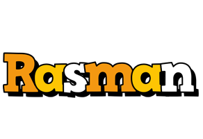 Rasman cartoon logo