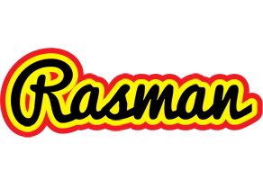 Rasman flaming logo