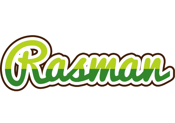 Rasman golfing logo