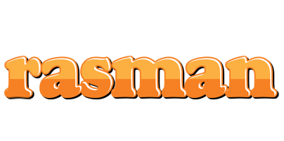 Rasman orange logo