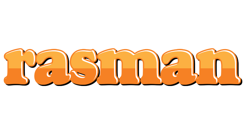 Rasman orange logo