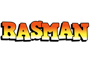 Rasman sunset logo