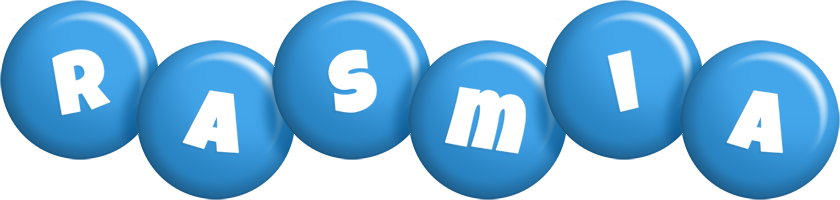 Rasmia candy-blue logo