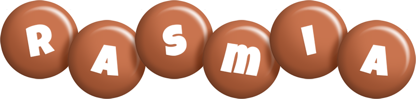 Rasmia candy-brown logo