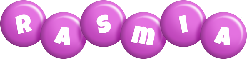 Rasmia candy-purple logo