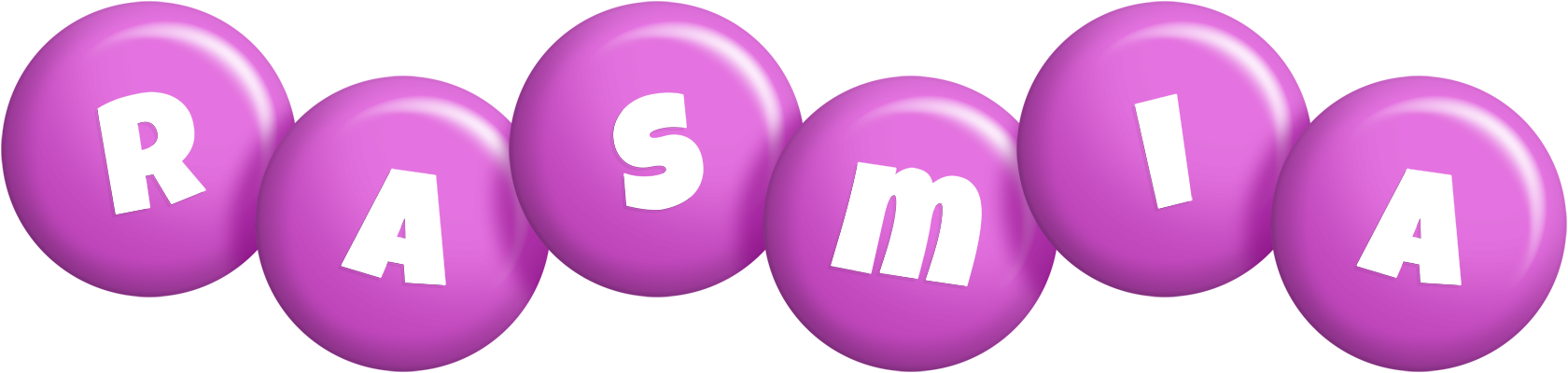 Rasmia candy-purple logo