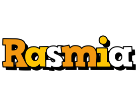 Rasmia cartoon logo