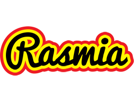 Rasmia flaming logo