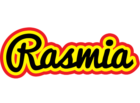 Rasmia flaming logo