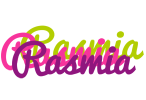 Rasmia flowers logo