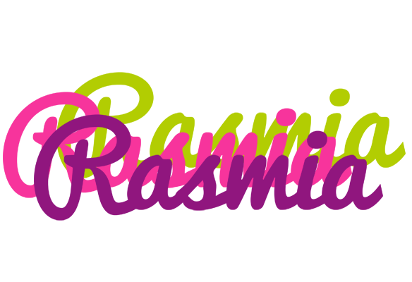 Rasmia flowers logo