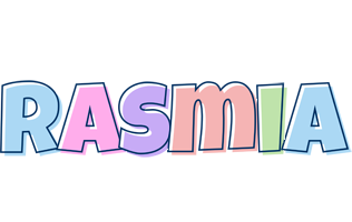 Rasmia pastel logo