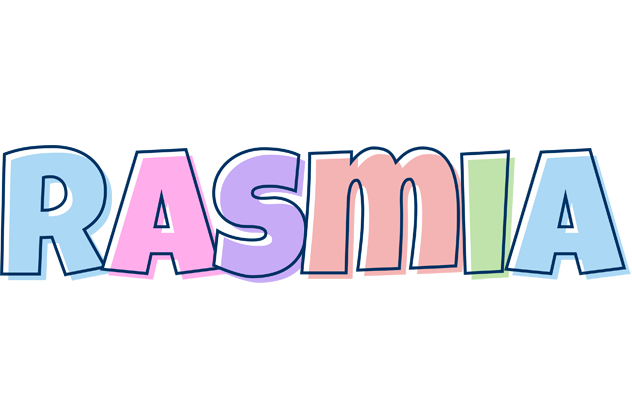 Rasmia pastel logo