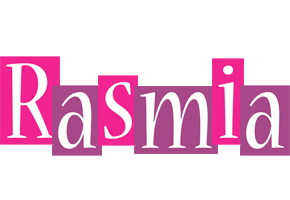 Rasmia whine logo