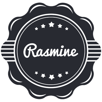 Rasmine badge logo