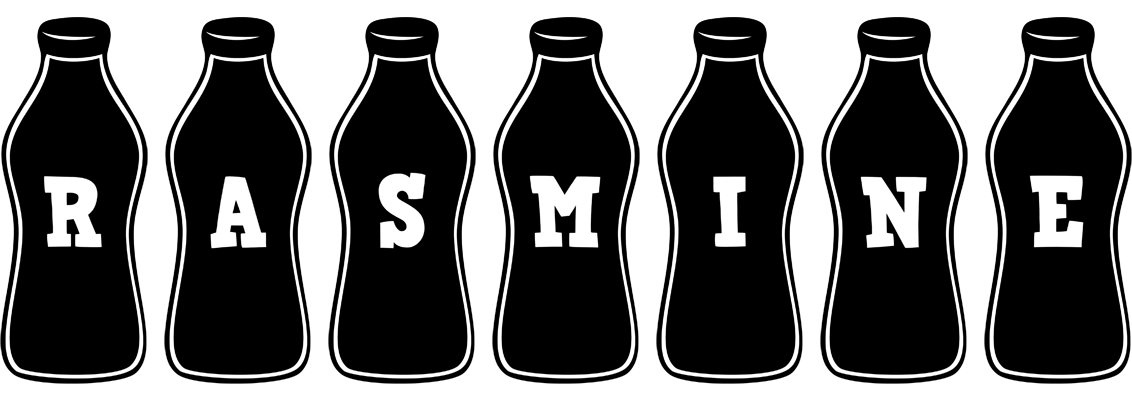 Rasmine bottle logo