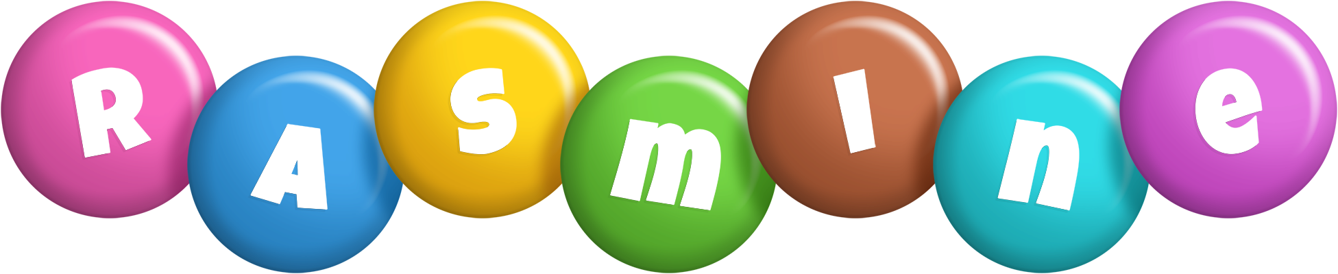 Rasmine candy logo