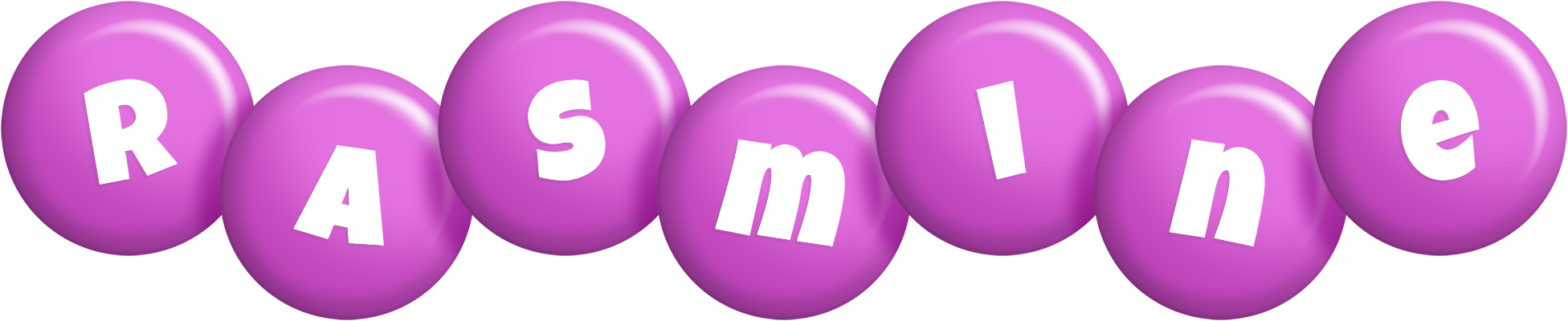 Rasmine candy-purple logo