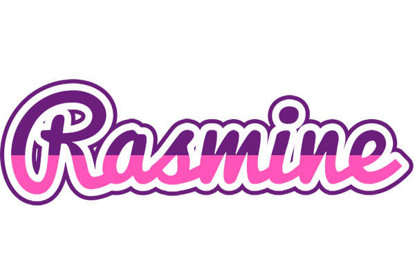 Rasmine cheerful logo