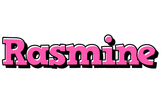 Rasmine girlish logo