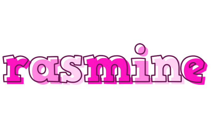Rasmine hello logo
