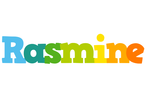 Rasmine rainbows logo