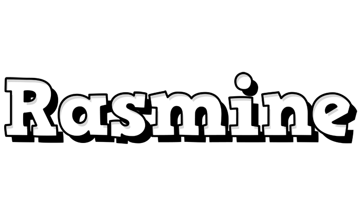 Rasmine snowing logo
