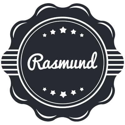 Rasmund badge logo