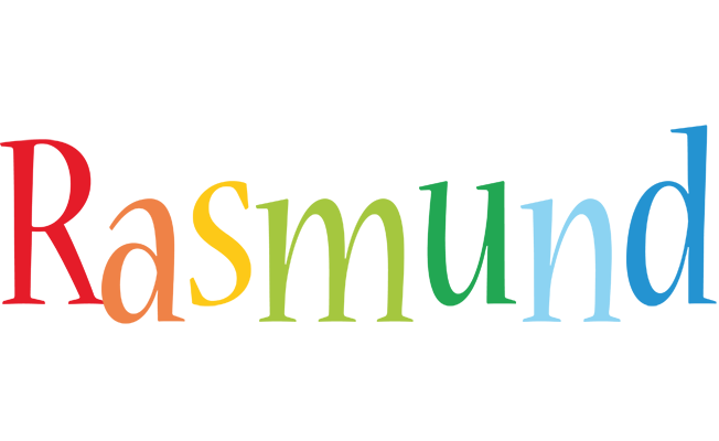 Rasmund birthday logo