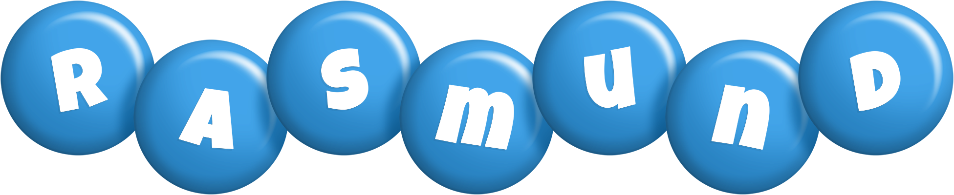 Rasmund candy-blue logo