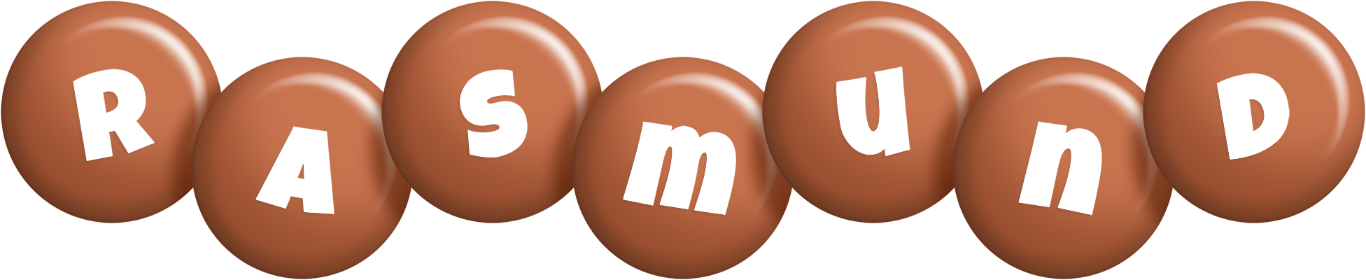 Rasmund candy-brown logo