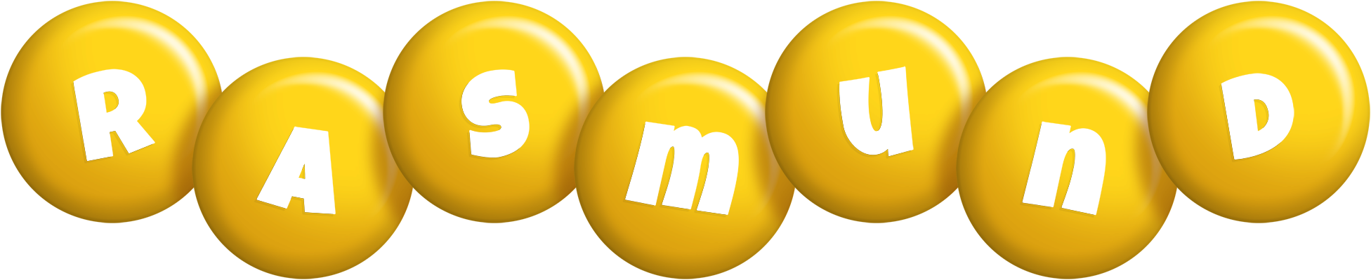 Rasmund candy-yellow logo