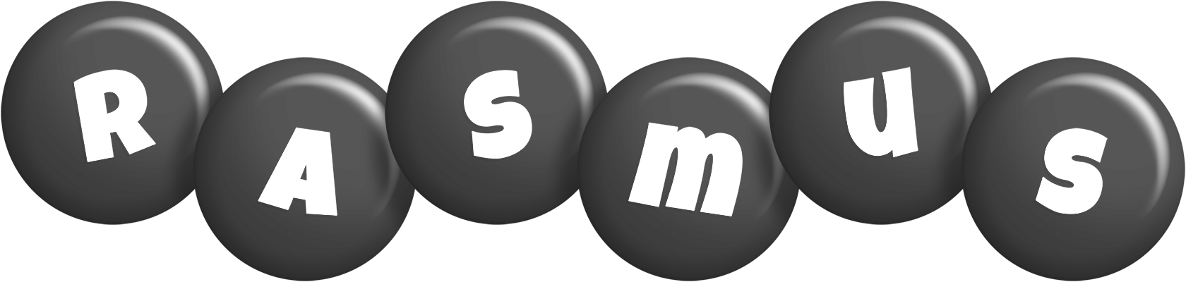 Rasmus candy-black logo