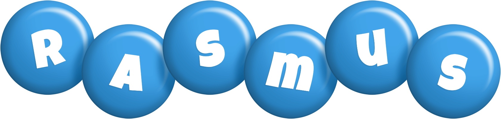 Rasmus candy-blue logo