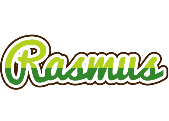 Rasmus golfing logo