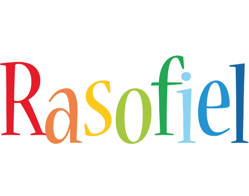 Rasofiel birthday logo