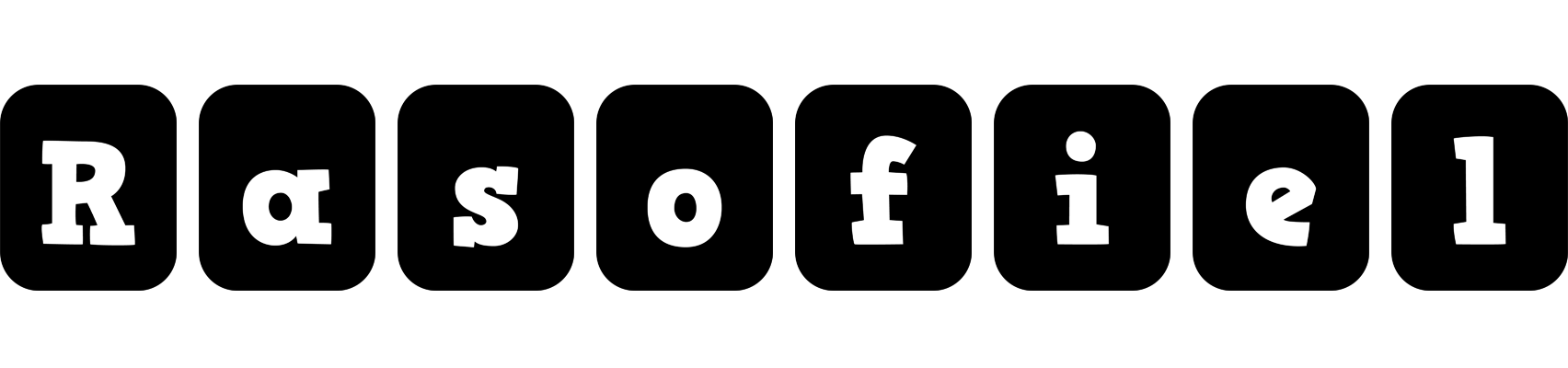 Rasofiel box logo