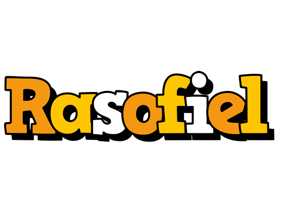 Rasofiel cartoon logo