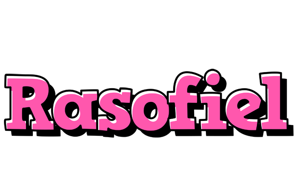 Rasofiel girlish logo
