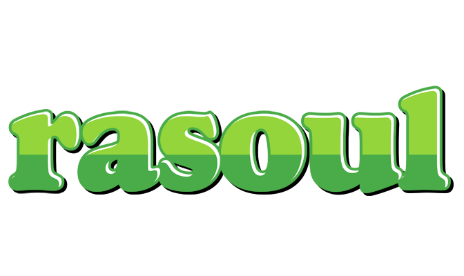 Rasoul apple logo