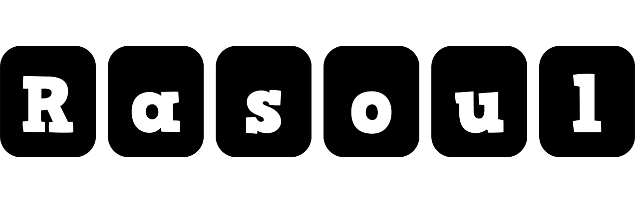 Rasoul box logo