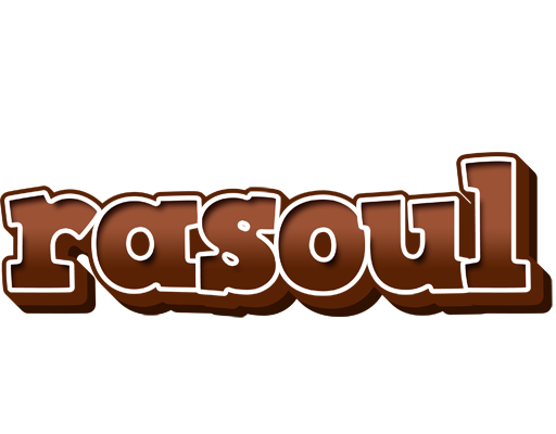Rasoul brownie logo