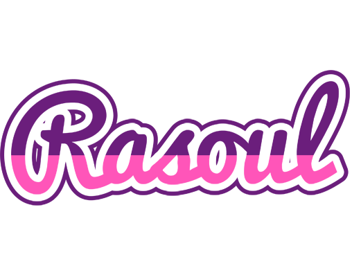 Rasoul cheerful logo