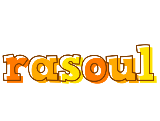 Rasoul desert logo