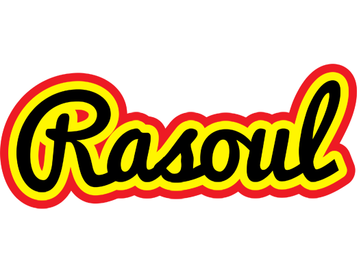 Rasoul flaming logo