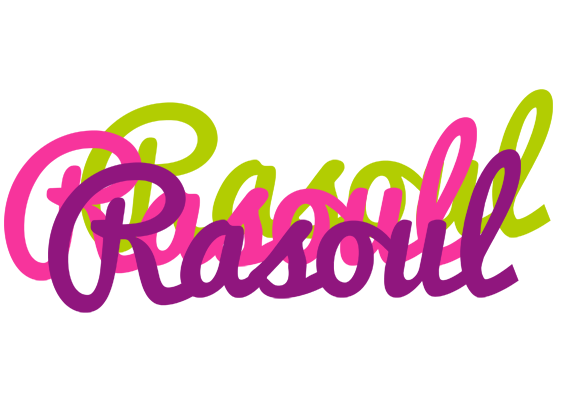 Rasoul flowers logo