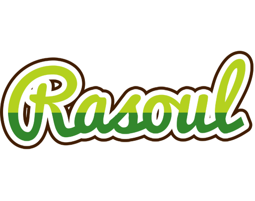 Rasoul golfing logo