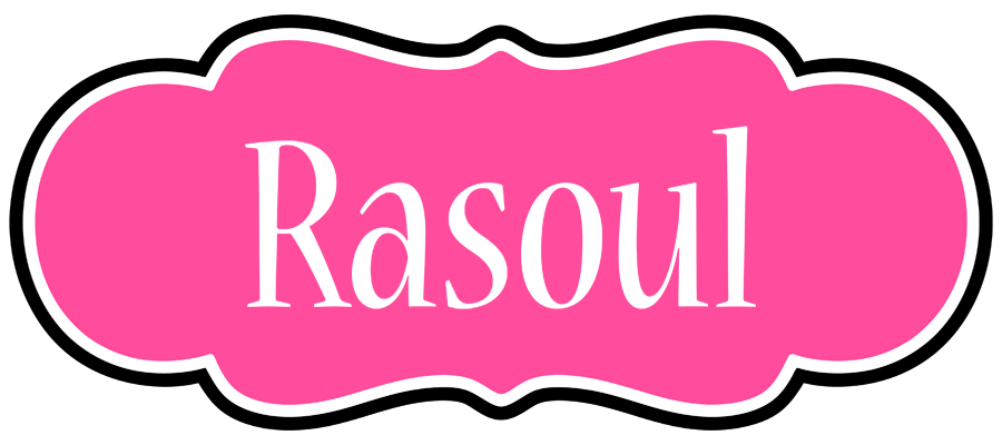 Rasoul invitation logo