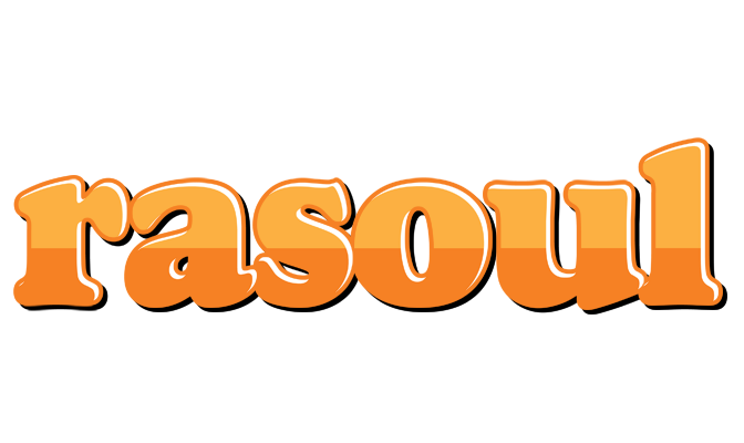 Rasoul orange logo