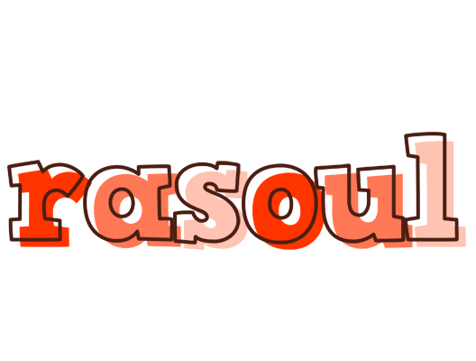 Rasoul paint logo